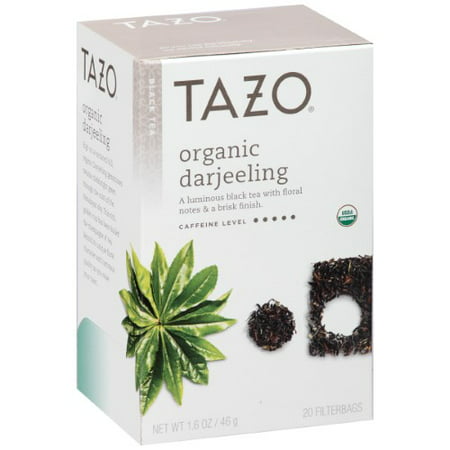 Tazo ® Darjeeling Thé noir bio Sachets de thé 20 ct. Boîte