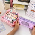 thumbnail image 6 of Tumao Pencil Case Large Capacity, Big Storage Pencil Pouch Pencil Bag with 9 Compartments, Office Stationery Organizer, 6 of 7