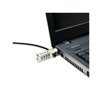 Kensington, KMW67819, Serialized Laptop Lock with Preset Code, 1, Black