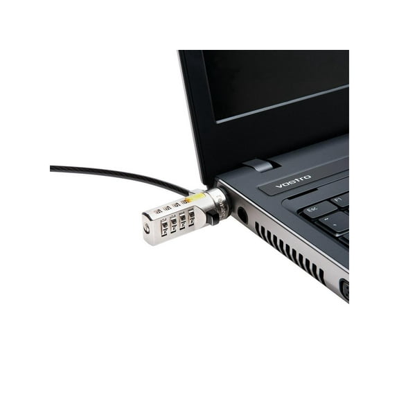 Kensington, KMW67819, Serialized Laptop Lock with Preset Code, 1, Black