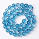 thumbnail image 2 of Perlas sueltas ZXYMLZI, cristal de cuarzo con topacio azul, 10 mm (74 unidades), 2 of 6