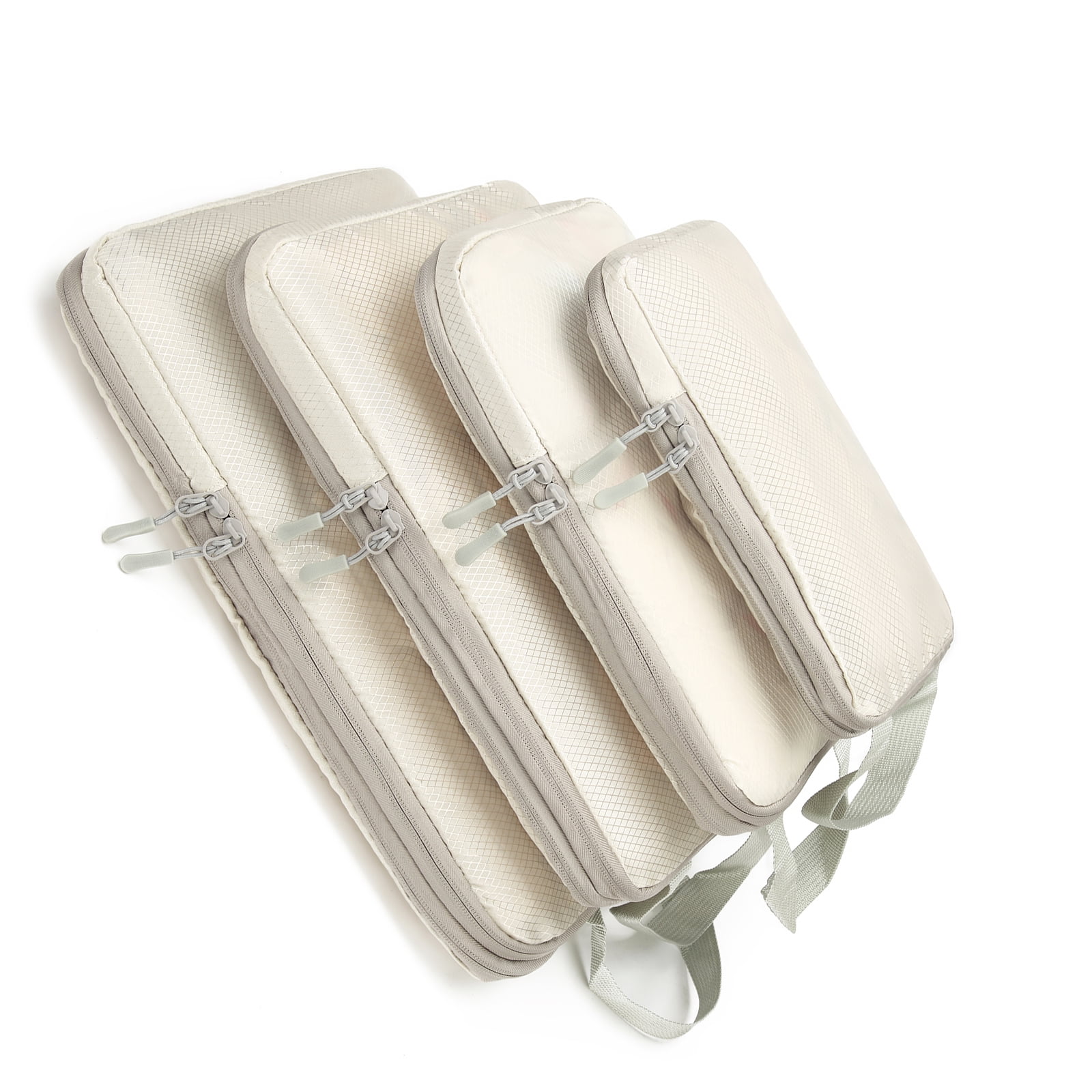 Pack of 4 Travel Luggage Packing Cubes Suitcase Compression Packing Cubes Bags Travel Essential