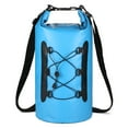 thumbnail image 2 of Sac Étanche 15L avec Étui pour Téléphone Sac Rouleau pour Kayak Bateau Pêche Surf Natation Rafting, 2 of 7