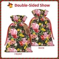 thumbnail image 2 of Naloa Cute Pigs Sunflower Drawstring Christmas Bags, 3D Xmas Gift Bags, Christmas Wrapping Bags, Xmas Goodie Bags, Treat Pouch Bags, Party Favor Bags-Small, 2 of 9