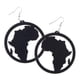 thumbnail image 3 of 5 Pares De Aretes Colgantes De Negros, Ganchos De Gancho Para Para Mujeres Dama, 3 of 9