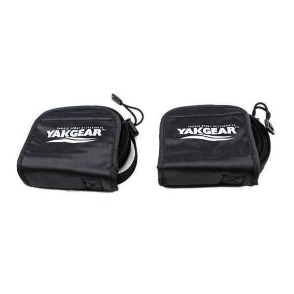 Yak Gear Tie Down Strap TDSTP1 Boat Tie Down; 15 Foot Long x 1 Inch Width; Black; Nylon; Set Of 2; With Padded Cover