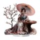 thumbnail image 2 of Uuiauoio Woman and Cheetah Rotatable Acrylic Table Ornament The Ideal Spring Gift for Ideal Gift New Year, Valentine's Day, Ramadan, 2 of 6