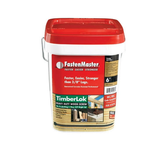 FastenMaster TimberLOK No. 10 X 6 in. L Hex Epoxy Wood Screws 250 pk