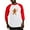 Red/White, variant on CafePress - Oh Snap Gingerbread Man Baseball Tee - Cotton Baseball Jersey, 3/4 Raglan Sleeve Shirt