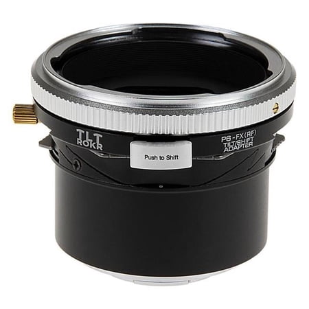 Fotodiox TLTROKR-P6-FXRF Tilt & Shift Lens Mount Adapter for Pentacon 6 Fujifilm Camera Body