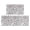Baseballs and Quotes White, variant on Baseballs and Quotes White Anti Fatigue Kitchen Rugs Set Of 2, Non Slip Washable Decorative Floor Mats for Kitchen Sink Laundry, 17"x30" and 17"x47"