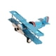 thumbnail image 4 of Modelo de avión de hierro, juguete educativo, accesorio fotográfico, simulación, recuerdo de fiesta, helicóptero. Azul, 4 of 9