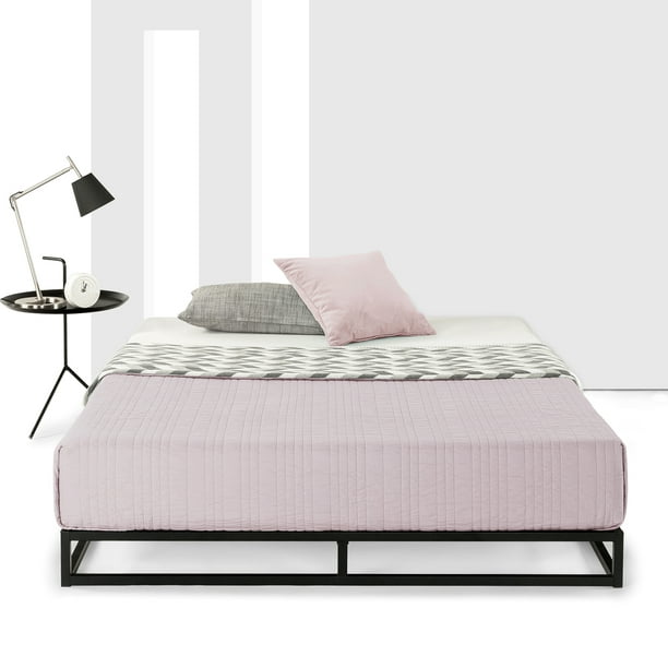 Metal Platform Bed With Wooden Slats, How Much Does A Full Size Metal Bed Frame Cost In Nigeria