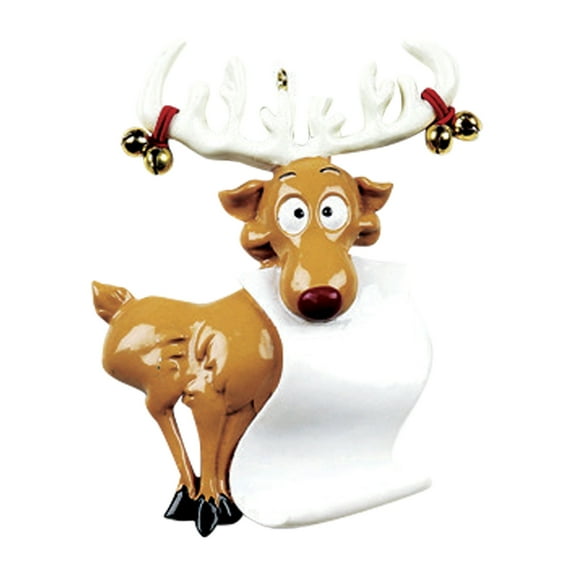 Personalized Christmas Animals Ornaments 2024 - Reindeer Christmas Ornament, Gifts for Animal Lover