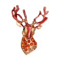 thumbnail image 1 of Broche navideño multifuncional de mano de obra fina, accesorio de joyería Estilo E, 1 of 9