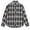 White, variant on Diufon Long Sleeve Shirts for Men Plaid Lapel Button Down Jackets Casual Loose Versatile Coat with Pocket