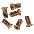 thumbnail image 1 of Juego de tornillos de latón macizo para husillos de puerta Van Dyke's, 1 of 1