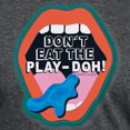 thumbnail image 3 of CafePress - Don't Eat The Play Doh! T Shirt - Mens Tri-blend T-Shirt, 3 of 4