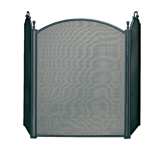 UniFlame 3 Fold Large Diameter Black Screen w - Woven Mesh