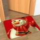 thumbnail image 5 of Alfombra de baño navideña, antideslizante, absorbente de agua muñeco de nieve, 5 of 8