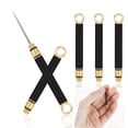 thumbnail image 4 of 3 PCS Portable Titanium Toothpicks, Metal Toothpick with Protective Holder,Mini Stainless Steel Toothpick, Black, 4 of 9
