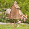 thumbnail image 4 of Zaer Ltd. Large Copper-Colored Multi-Birdhouse Stakes, Room for 4 Bird Families in Each, 4 of 7