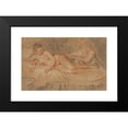 thumbnail image 2 of Jean-Antoine Watteau 14x11 Black Modern Framed Museum Art Print Titled - The Remedy (1716-1717), 2 of 5