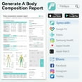 thumbnail image 2 of Checkme 8-Electrode Smart Body Fat Scale, High Accuracy Full Body Composition Analyzer with App Report, Digital BMI Bathroom Weight Scale-Model Lepulse P1, 2 of 8