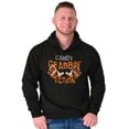 thumbnail image 4 of Candy Grabbing Action Halloween Funny Hoodie Hooded Sweatshirt Men Brisco Brands S, 4 of 6