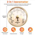 thumbnail image 1 of 2pcs 70mm Atmospheric Home Barometer Weather Forecasting Instrument Aneroid Barometer Gas Pressure Gauge, 1 of 7