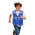 thumbnail image 4 of Purcolt Boys High Visibility Mesh Vests Summer Casual Reflective Full Zipper Safety Vest Sleeveless Jackets with Pockets for Outdoor Cycling Skiing, 4 of 9