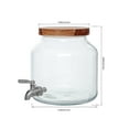 thumbnail image 5 of Better Homes & Gardens Glass 1.5 gal Leak Proof Beverage Dispenser, 5 of 5