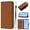 Brown, variant on Allytechgroup Compatible with iPhone 17 Wallet Case with Lanyard, Credit Card Holder PU Leather Flip Kickstand Protective Shockproof Cover Women Men for iPhone 17, Lemon