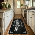 thumbnail image 7 of Kitchen rug Black Anti-Fatigue Kitchen Floor Mat – Non-Slip, Cushioned Comfort, Waterproof, Stylish Design, Perfect for Kitchen, Laundry Room, and Entryway 20x59 inch, 7 of 7