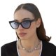 thumbnail image 3 of Lentes de Sol For Arts Sake diseño Crocodile Black II, 3 of 3