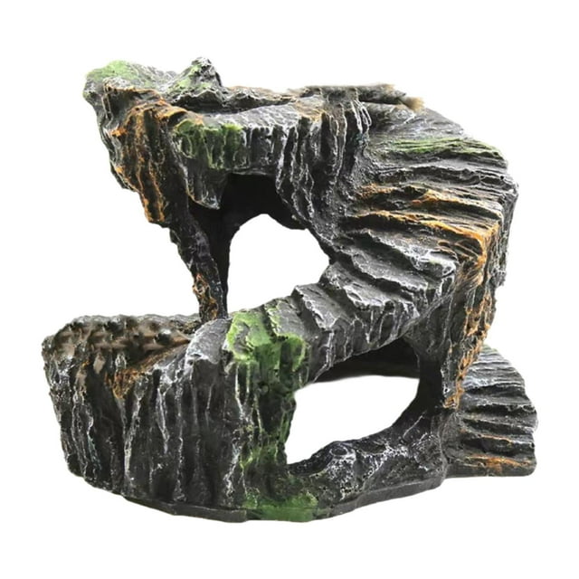 solar para tortugas, accesorios para terraza de de reptiles, suministros para acuario, decoración estable, adorno, cueva para rept
