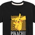 thumbnail image 3 of Pokémon - Hypnotic Pikachu Art - Youth Short Sleeve Graphic T-Shirt, 3 of 5
