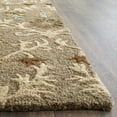 thumbnail image 3 of SAFAVIEH Cambridge Jone Geometric Wool Area Rug, Moss/Multi, 10' x 14', 3 of 11