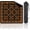 Brown and Orange, variant on 31.5" x 31.5" Mahjong Mat for Table with Carrying Bag Halloween Night Japanese Pagodas Pumpkins Ghosts Scenic Landscape Non-Slip Noise-Reducing Game Mat for Mahjong Poker Dominoes Board Games
