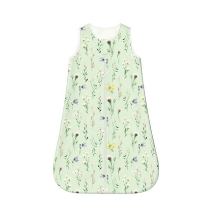

Rocae Wildflower Watercolor 5 for Baby Unisex Sleeping Bag Sack Blanket baby sleep sack Wearable Blanket for Newborns Boys Girls-Small