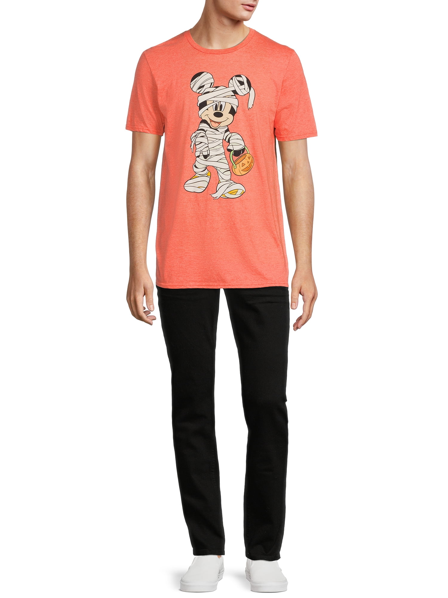 Disney Men's Mickey Mouse Halloween T-Shirt