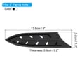 thumbnail image 2 of REGALWOVEN Knife Sheaths for Kitchen Knife, 2Pcs Knife Guard, Black & Transparent, 2 of 5