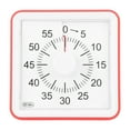 thumbnail image 1 of Visual Timer, Electric Mute Visual Timer One Button  Countdown  for Home Red, 1 of 7