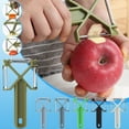 thumbnail image 1 of Iumwxz Potato Peeler Multi Functional Three In Peeler Multi Purpose Melon Peeler Household Fruit Peeler Potato Peeler Peeler Gray Plastic Up to 45% Off, 1 of 6