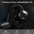 thumbnail image 2 of Casque à Conduction Osseuse Sans Fil, Bluetooth 5.0, Microphone Intégré, Adapté pour la Randonnée, le Entraînement Physique, 2 of 7
