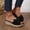 #0157-Black, variant on Women's Bow Wedge Slide Sandals, Oversized Knot Espadrille Slippers with Fabric Upper, Chunky Platform Open Toe Casual Summer Shoes, Versatile Design for Beach Outdoor Gift
