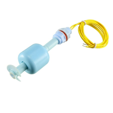 Unique Bargains Fish Tank Water Level Sensor Liquid Controller Vertical Float Switch Blue