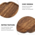 thumbnail image 6 of STRANDCHIC Japanese Style Brown Wood Snack Serving Tray 1-Pack for Kitchen, Dining, and Entertaining, 6 of 8