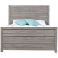 thumbnail image 2 of Home Square 4-Piece Set with Queen Bed & 2 Nightstands & Dresser in Gray, 2 of 4