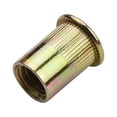 thumbnail image 2 of Labymos 10PCS Rivet Nut Set M3/4/5/6/8/10/12 Zinc Plated Stainless Steel Flat Head Metric Rivet Nut, 2 of 8